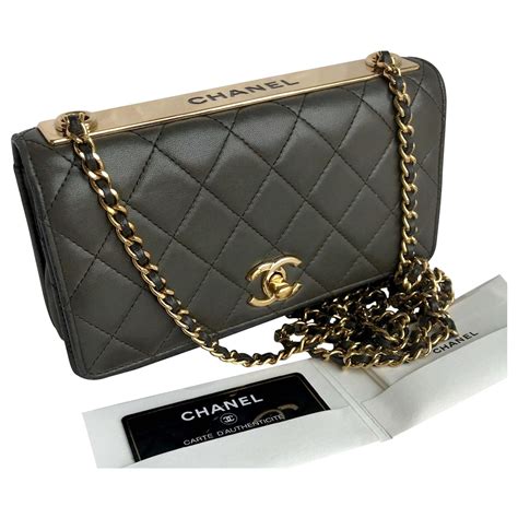 chanel wallet pouch|Chanel trendy wallet on chain.